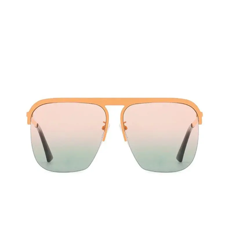 Luxury Women Square Oversized Original Brand Design Sun Glasses