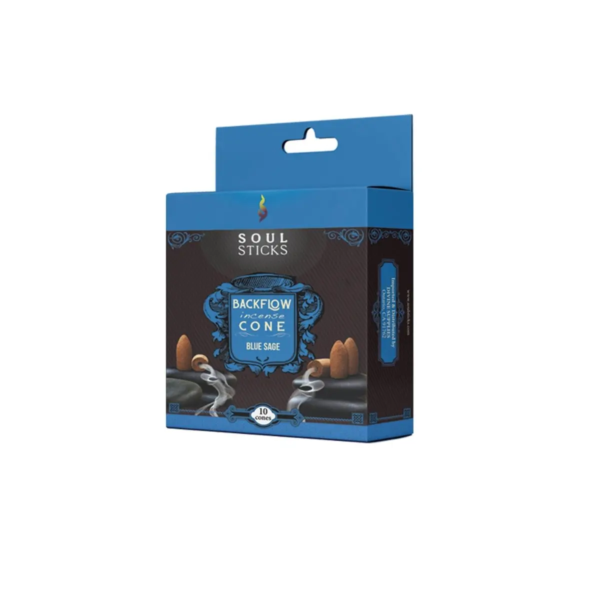 Soul Sticks – Blue Sage Backflow Cones, Aroma, Fragrance