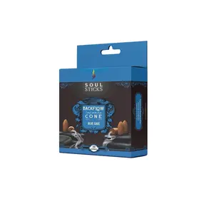 Soul Sticks - Blue Sage Backflow Cones