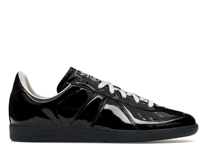 adidas Bw Army Black Patent Leather Men's Daily Casual Fashion Footwear Sneakers Walking Shoes Gym Training Athletic Comfort