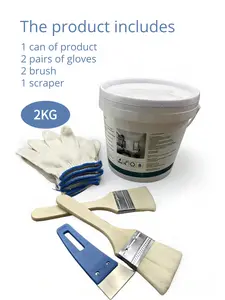2KG Super Invisible Repair Agent - Say Goodbye to Leakage, Cracks And Moisture Damage. It Is Very Suitable for Both Indoor And Outdoor Use, And Is Applicable to Brick Walls, Bathrooms, Roofs, Etc camping essentials gift hardness