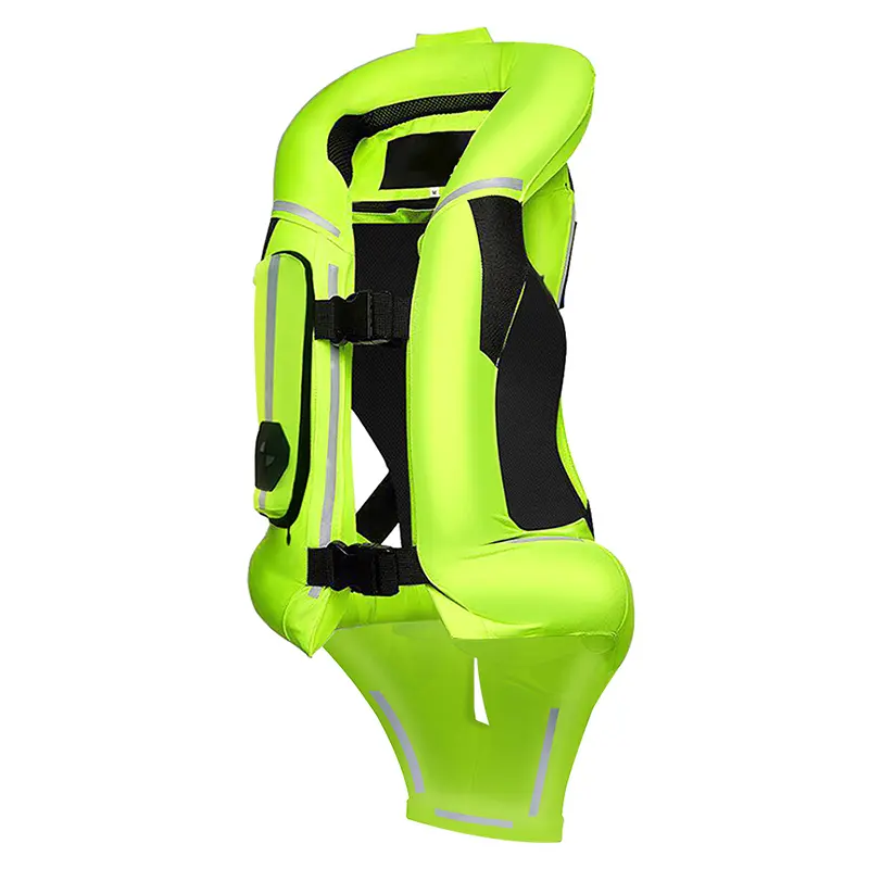 Motorcycle Riding Inflatable Vest Upgraded Version Inflatable Safety Vest Chest Back Neck Hip Protection Vest Anti Fall Riding Equipment