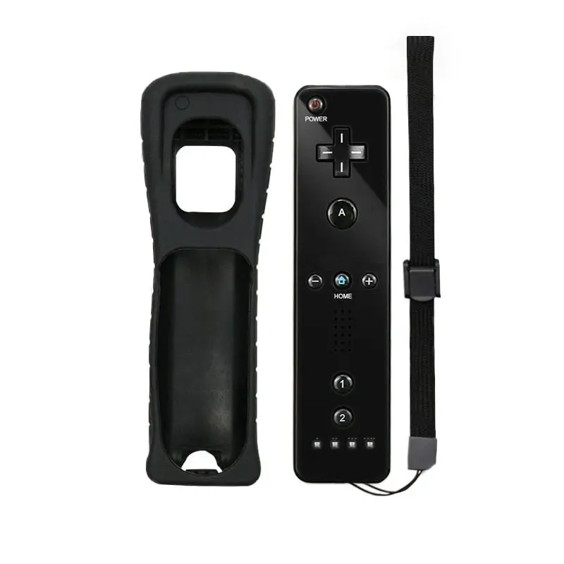 Wireless Remote Controller Gamepad for Wii Console, Nunchuck Remote, Motion Plus Joypad, Optional Joystick, Perfect for Gaming, Button, Accessories, Cover