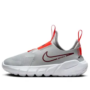 Nike Flex Runner 2 Light Smoke Grey Red Zapatillas Tenis Deportivos Preescolar  (PSV)