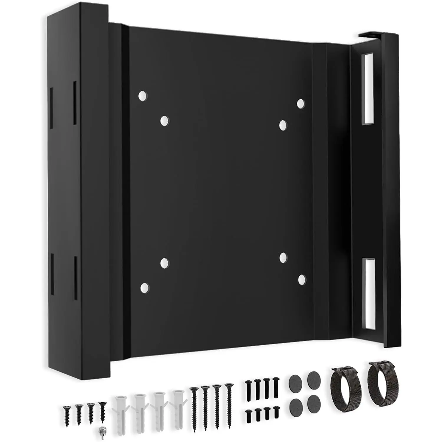 Mini PC Mount for Lenovo ThinkCentre Mounting Bracket Wall VESA and Under Desk Mount for Lenovo ThinkCentre Tiny Desktops M600 M700 M710Q M715q M720Q M800z M900 M910Q Mini Desktop Bracket