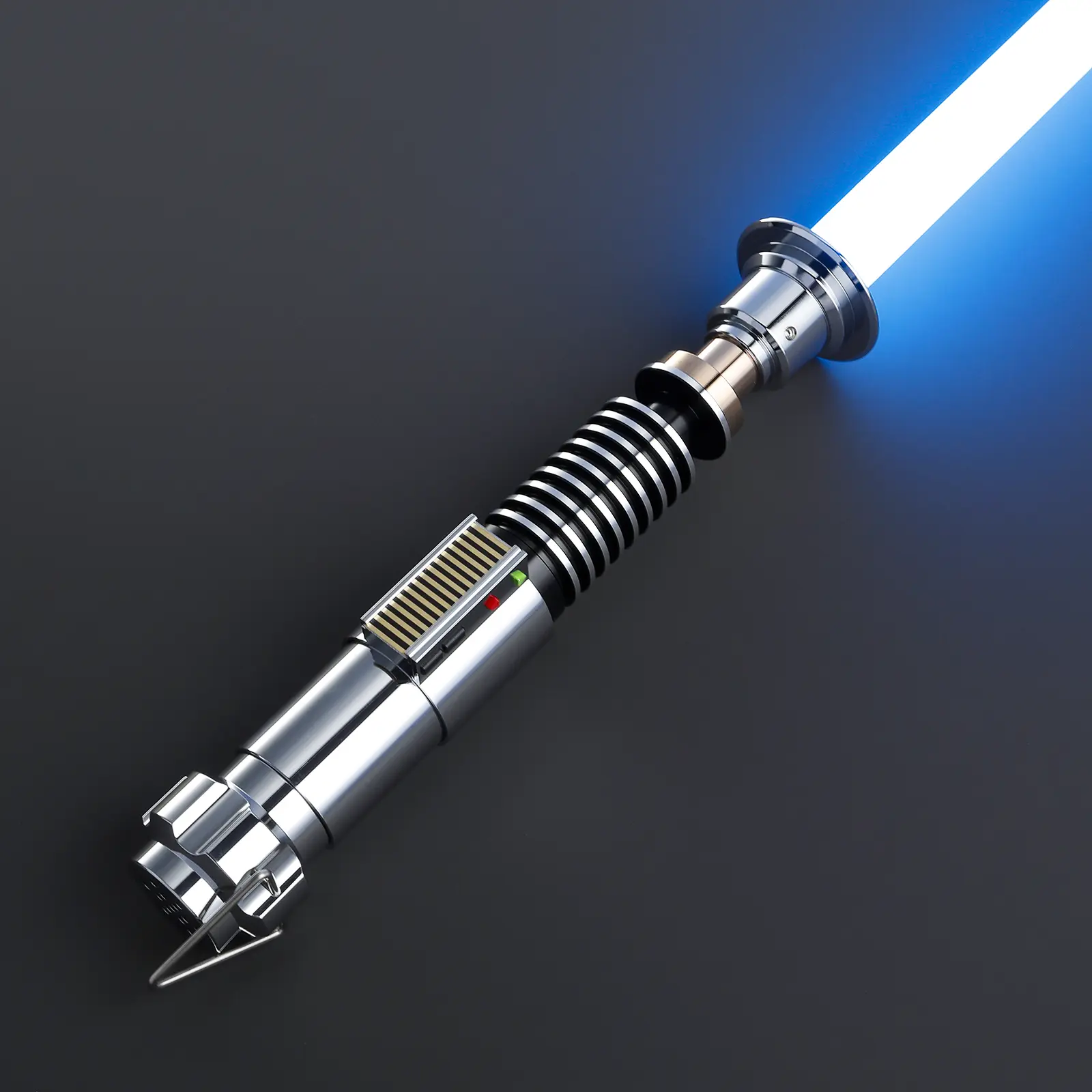 BJSABER Luke V3 Neopixel Toy Lightsaber - Fighter Model, Blade, Collectibles, Smooth Swing, Motion Control, Rechargeable Battery, Batteries, Cyberpunk LED, Real Dueling Capable, Polycarbonate Handle, Bluetooth App Support, Christmas Gift, Neopixel Lightsa