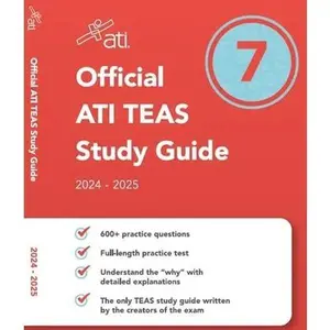 Official Ati Teas Study Guide 7 (2024-2025 Edition) -- Ati, Paperback