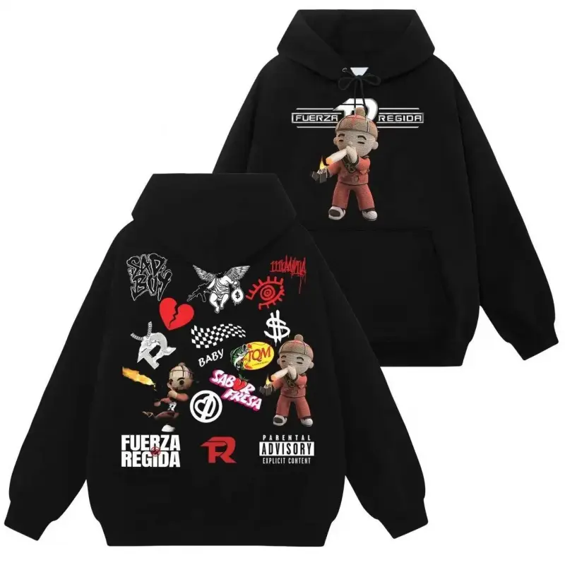 Vintage Fuerza Regida All Top Song Album #   178 Graphic T-Shirt Sweatshirt Hoodie, Tatino Streetwear Fashion, Regional Mexicano Shirt, Fuerza Regida Merch, Menswear Top Y2K Mexico, Pepper Comfort Colors