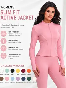 Unlined Slim Fit Sports Jacket for Men & Women, Casual Sporty Design, Perfect for Daily Wear & Outdoor Activities, Comfortable & Stylish