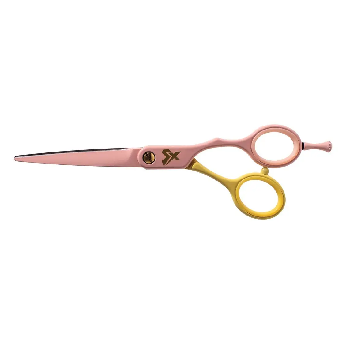 Cricket Beauty Tools Shear Xpressions "It’s the Dopamine For Me" 5.75in Stainless Steel Hair Shear - Durable Ergonomic Haircare Tool, Removable Design, Convenient Storage, Precise Cuts