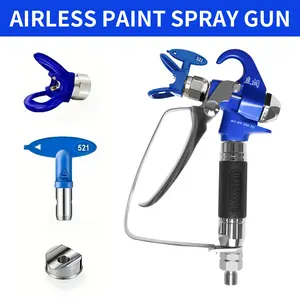 Airless Spray Gun 3600 PSI, Lightweight Durable, Smooth Trigger for Wall & Home Painting（1PC)