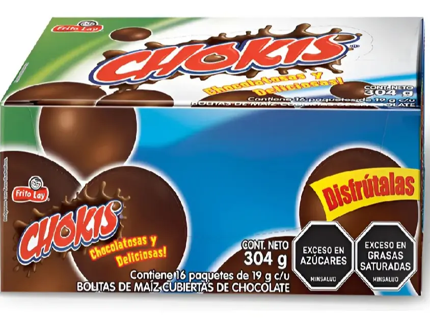 Chokis De Chocolate CAJA  X 16 Und