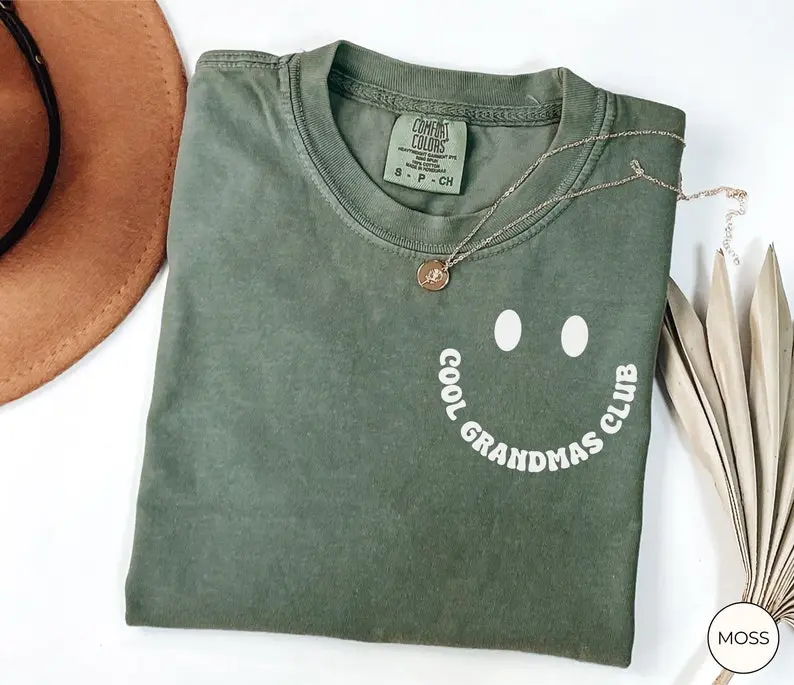 Cool Grandmas Club Shirt, Comfort Colors Cool Grandma T-shirt, Best Grandma Tee, Nana Birthday Gift, Granny Shirt, Gift from Grandkids