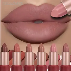 1pc Waterproof Velvet Lipstick Long-Lasting, Matte Silky And Sweat-Resistant, Making It Ideal for Everyday Use. It Serves As a Perfect Gift for Female Friends on Valentine'S Day. Makeup