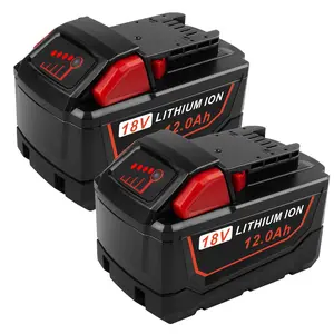 New 2Pack FOR Milwaukee 12.0Ah 48-11-1812 M18 Li-Ion XC Extended Capacity Battery