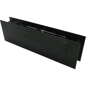 Stainless Steel Mail Slot 13 x 4 Inches for Almost Any Door, Includes Front and Rear Piece & Screws, Easy Installation and Long Lasting Durable Mailbox Slot
