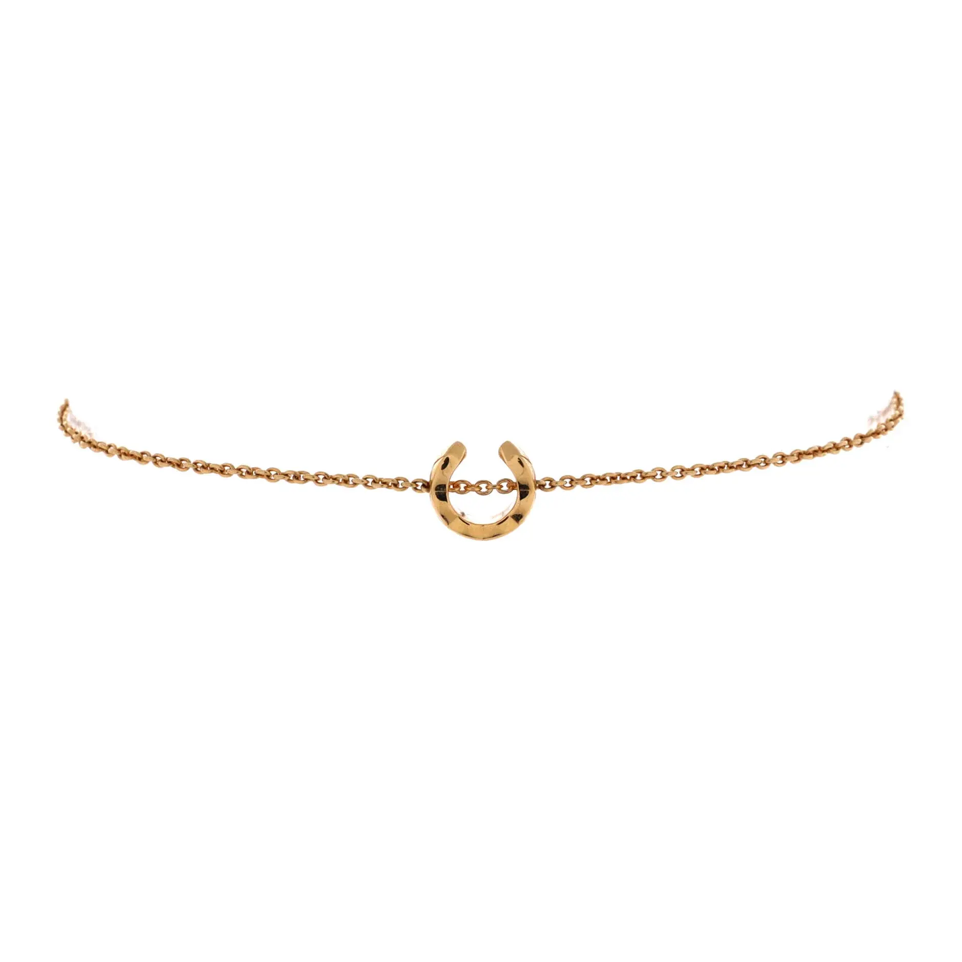 Pre-owned Chanel Coco Crush Letters Bracelet 18K Yellow Gold by Rebag