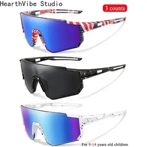 3pcs, Y2K Fashion Youngsters Glasses - Birthday Gift Combination Set Including Manual