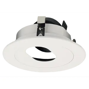 Elco Lighting Pex 4" Round Rotatable Slot Aperture, Koto System, White, ELK4120W