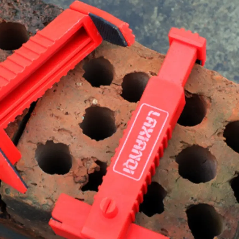 Brick Line Marker Set of 2, Essential Masonry Tool for Builders and Bricklayers, Durable String Leveling Device, Construction Work Tool, Construction Tools