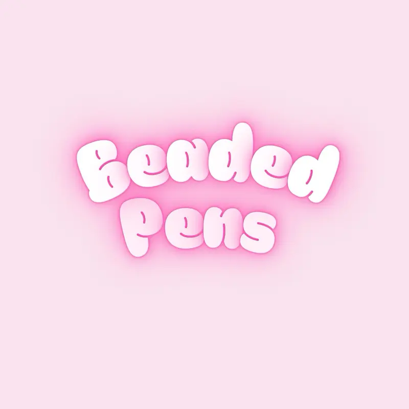 Beaded pen Beaded pen