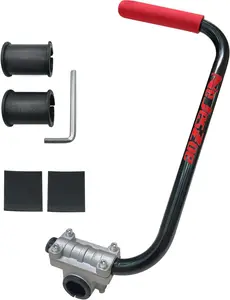 Trimmer Handle Grip for Weed Wacker Extension Handle,  String Trimmer Handle Lawn Trimmer Grips with Bracket Clamp for String Trimmer, Lawn Care, Landscaping (Black)