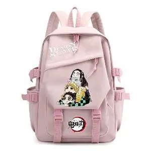 Anime Peripheral Demon Slayer School BagBackpack Oxford Cloth Men's and Women'sBackpack