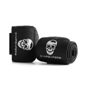 Gymreapers Weightlifting Wrist Wraps (IPF Approved) 18" Professional Quality Wrist Support for Powerlifting Comps, Strength Training, Bodybuilding Gymreapers Weightlifting Wrist Wraps (IPF Approved) 18" Professional Quality Wrist Support for Powerlifting Comps, Strength Training, Bodybuilding
