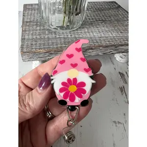 Spring Gnome Name Badge Reel