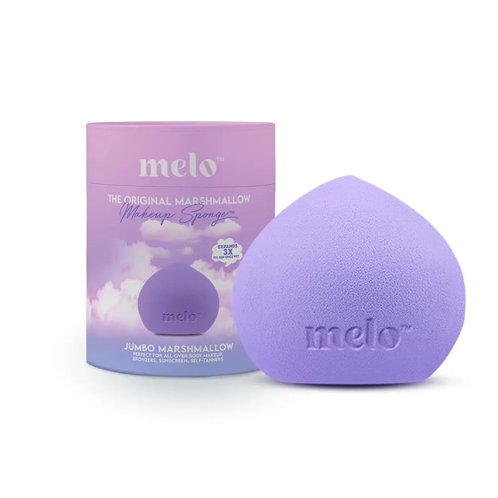 MELO️ The Original Marshmallow Makeup Sponge-Jumbo (Periwinkle Purple)