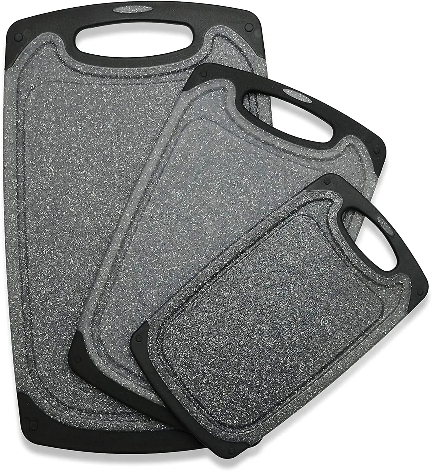 Cooking Cutting Boards - 3 Set - Warrior Strength Small to Extra Large Cutting Boards for Kitchen
