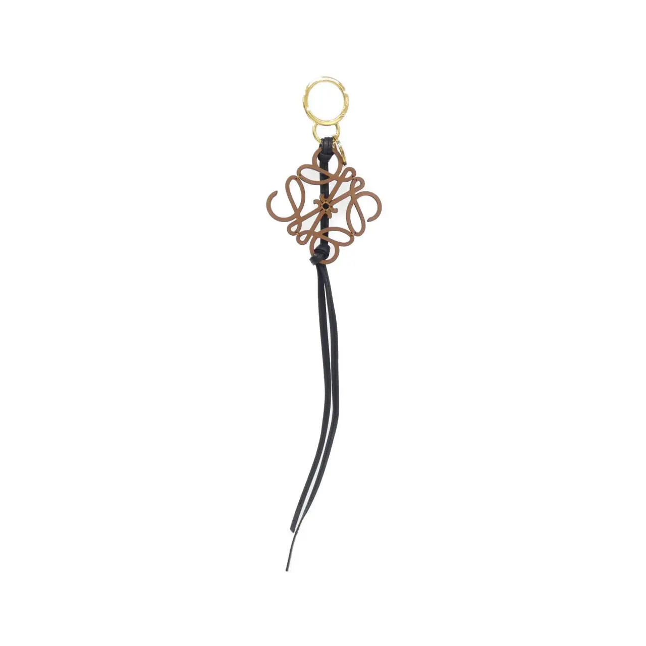 Pre-owned Loewe Calfskin Small Leather Goods Calf Bag Charm