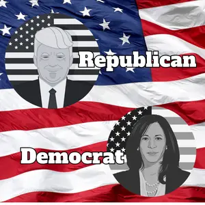 2024 Election Challenge Coin - Trump vs Kamala - Democrat vs Republican Decision-Maker Coin