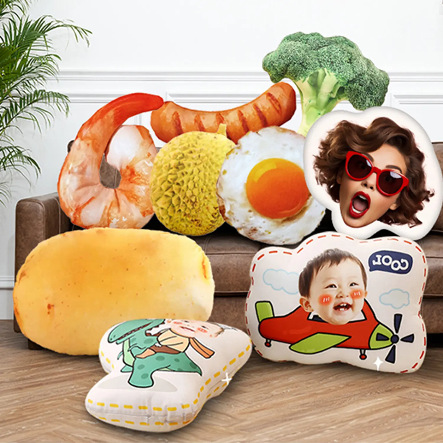 Custom Photo Decorative Pillow – Soft and Personalized, Ideal for Home Décor, Gifts, and Special Occasions, Create a Cozy Keepsake from Your Favorite Memories