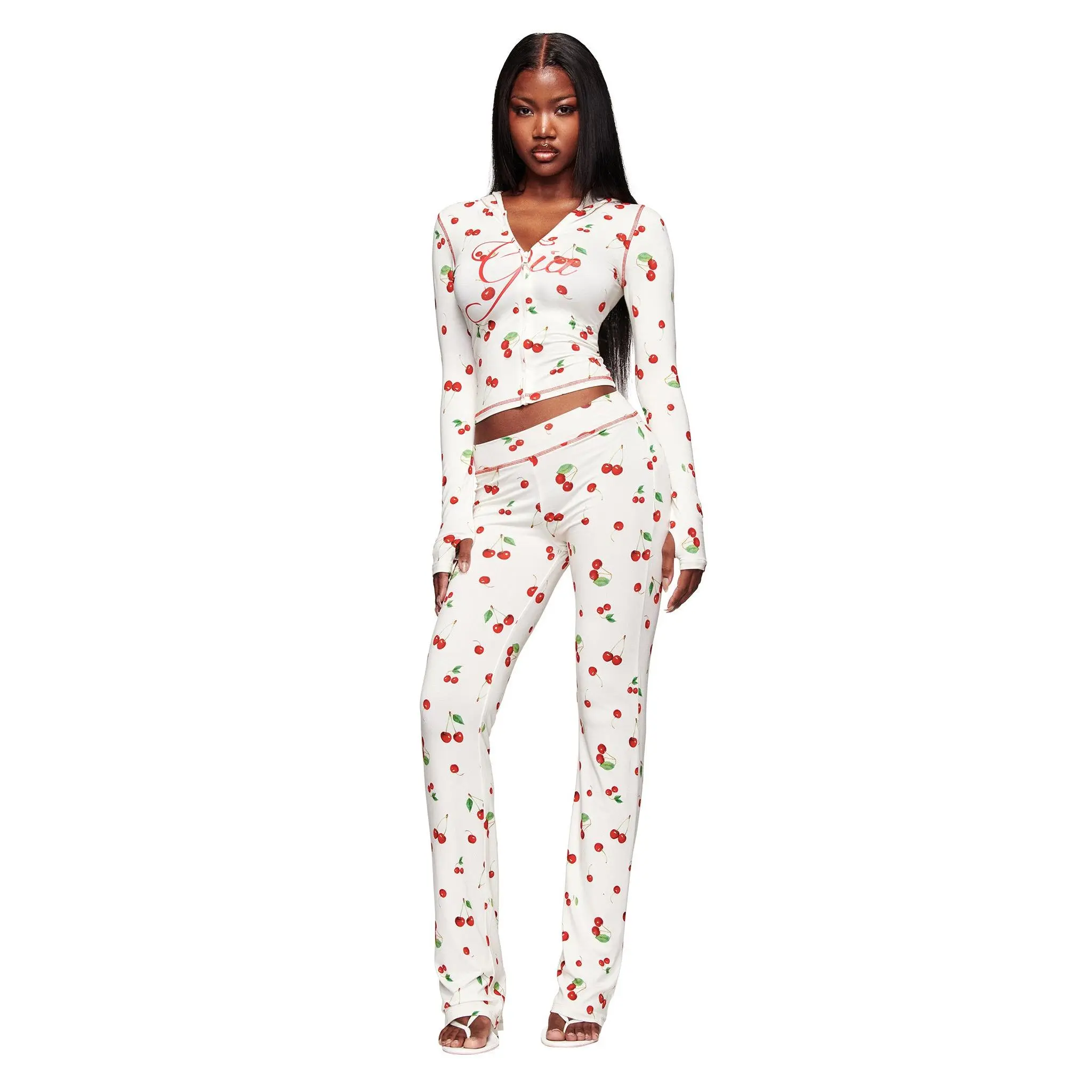 BLARE TRACKPANT - CHERRY ON TOP
