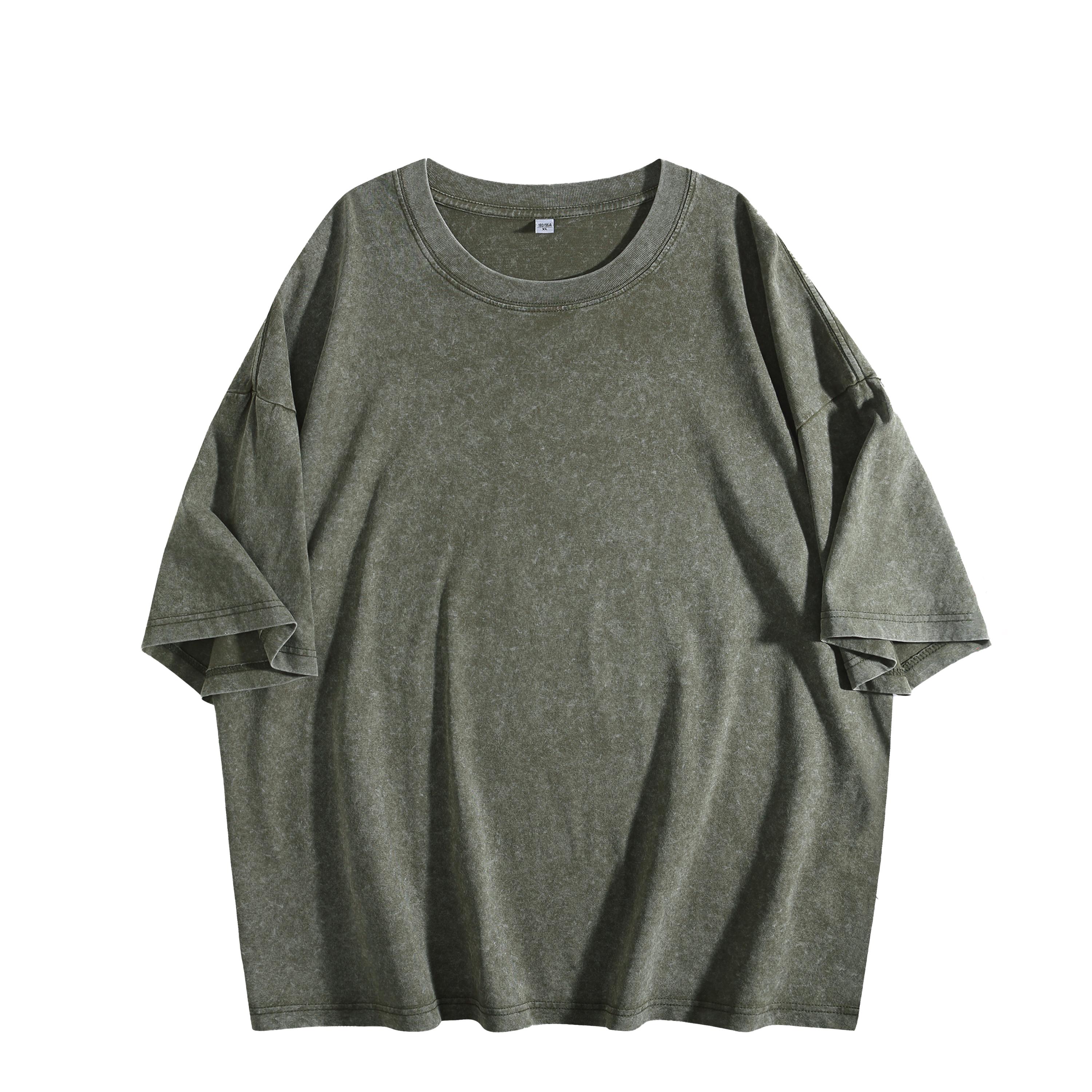 3pack Washed Cotton T-Shirt Heavyweight Feel Premium Fabric  Capsule Wardrobe Staple 2026