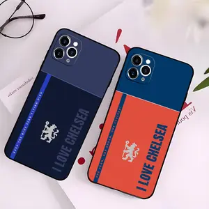 Chelsea Football Club Phone Case for iPhone 17 Air 16 15 14 13 12mini 11 Pro Max Plus XR XS Black Soft Silicone Cover Accessories