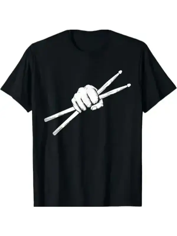 Drummer Shirt, Drummer Sticks T-Shirt, Drummer Gift, Gift For Drummer, Fathers Day Drums Gift, Drummer Shirt for Husband, Drumming Dad Gift Graphic tees