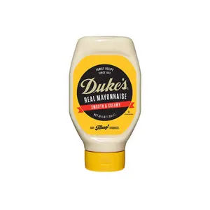 Real Mayonnaise Squeeze Bottle - Original Smooth & Creamy Flavor, 18 oz (Pack of 1), Cooking Sauce & Food Dip