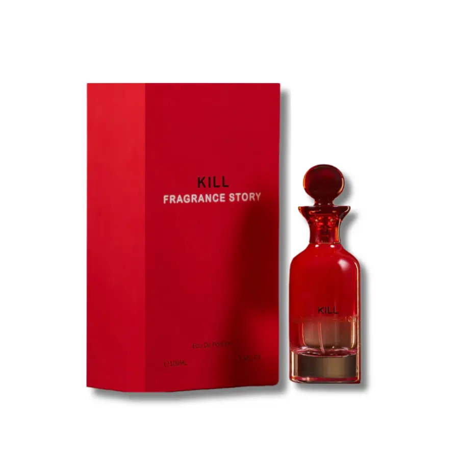 Fragrance Story Kill Pour Homme EDP Fragranced Perfume for Men, 3.4 fl oz, Alcohol Base with Sage Blend, Vetiver & Tonka Bean Notes, Edp Liquid Perfumes, Cologne, Aromatic Fragrances, Male Wear