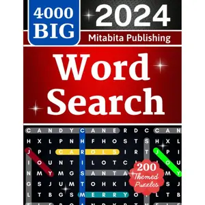 4000 BIG Word Search for Adults: Large Print (200 Themed Puzzles): Relaxing Big Font Wordfind, Anti-Eye Strain, Puzzle Book for Adults, Seniors to Have Fun and Relax Paperback – April 6, 2023