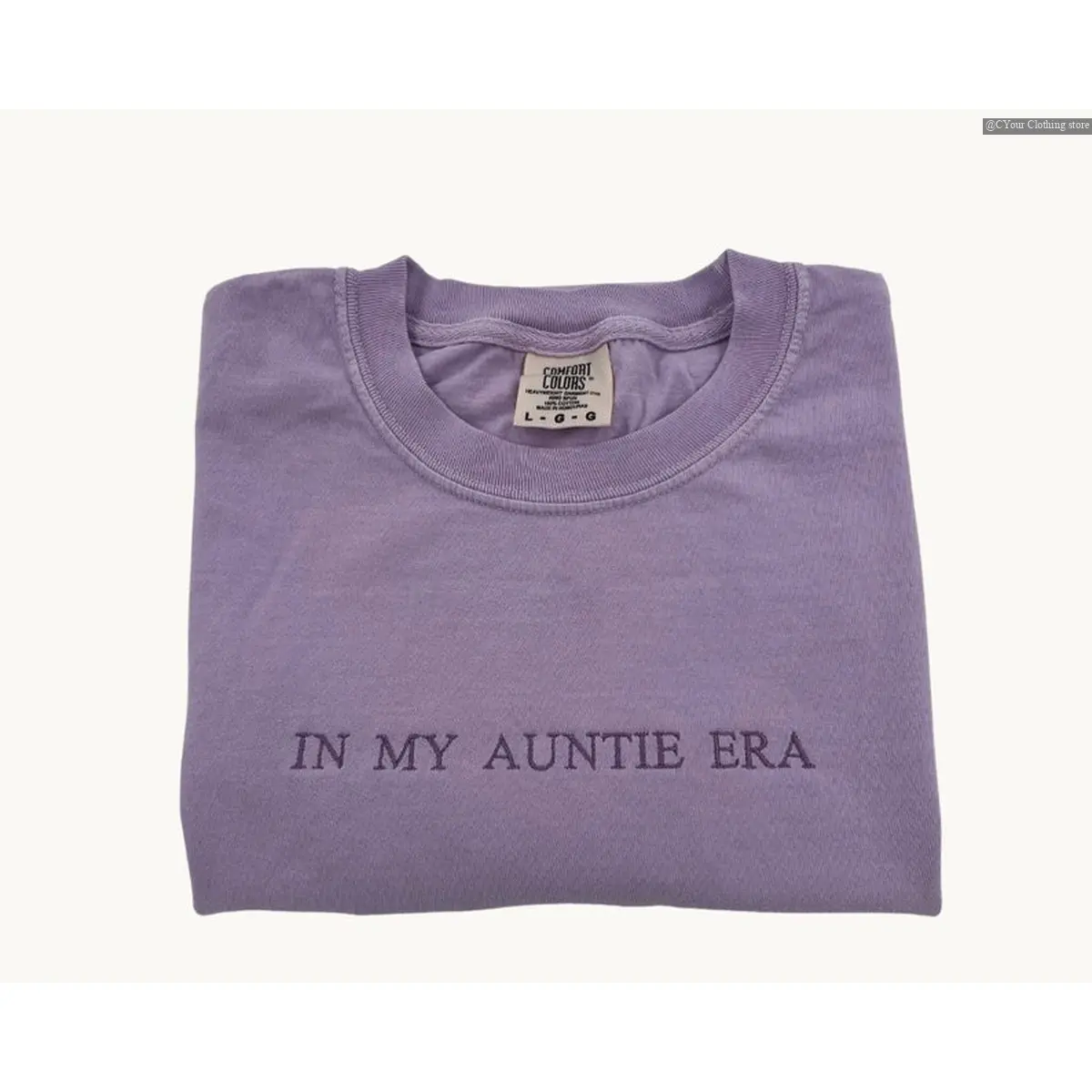 Custom Embroidered T-Shirts, National Women's Day Gift, Personalized Comfort Colors T-Shirt, Embroidered Comfort Colors Tee, Custom Embroidery , Old School Outfit