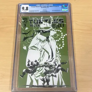 TMNT: Black, White & Green #3 Comic Book, GCG 9.8 Graded Collectible