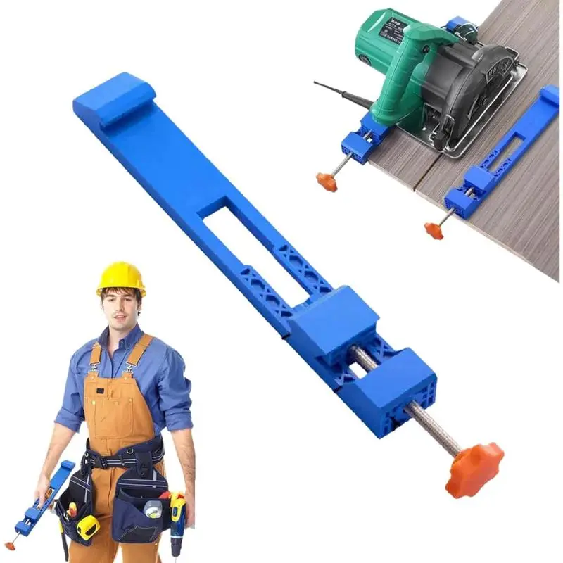 Adjustable Cutting Machine Base Guide, Electric Circular Saw Milling Positioning Clamp, Precision Wood Cutting Guide,Woodworking Tools Accessories for