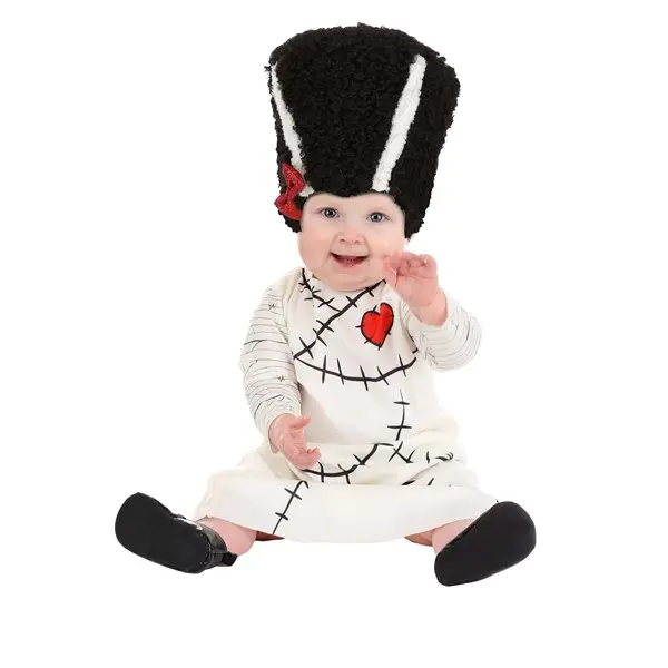 Infant Bride of Frankenstein Baby Costume