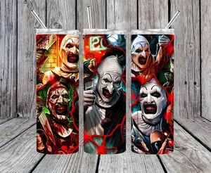 Terrifier 20 oz Stainless Steel Tumbler Thermos Cup