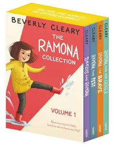 The Ramona 4-Book Collection, Volume 1: Beezus and Ramona, Ramona and Her Father, Ramona the Brave, Ramona the Pest -- Beverly Cleary - Paperback