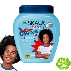 SKALA Expert Mais Crespinhos cream / Nourishing, Shine and Antifrizz Action / Desired Hair Volume / Haircare /  Net 35.2 Oz (1000g) / For curly and extra curly hair. Daily use  Haircare Conditioner or leave in