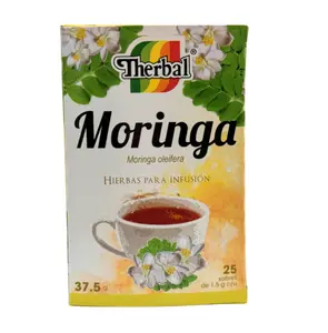 Herbal Moringa Tea - 25 Tea Bags for a Refreshing Beverage