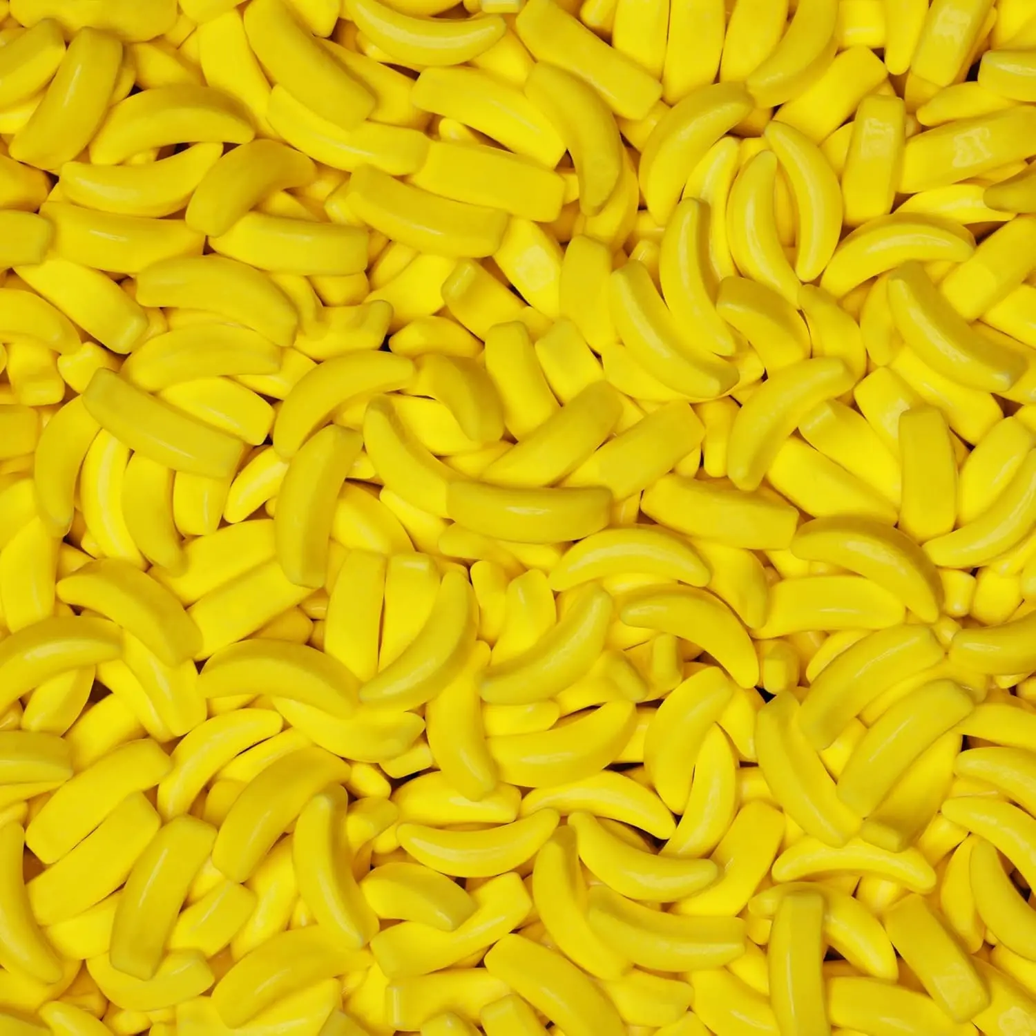 Banana Runts Hard Candy Bulk (1.7 lb / 1200 Pcs) - Yellow Fruit Candies for Gumball Machine Refills, Party Favors & Cake Decor